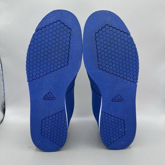 ADIDAS Powerlift 4 Weightlifting Shoes Mens Size 9 US Royal Blue Silver CrossFit main image 5